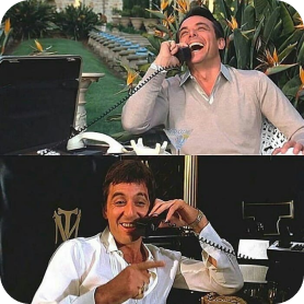 telephone rire